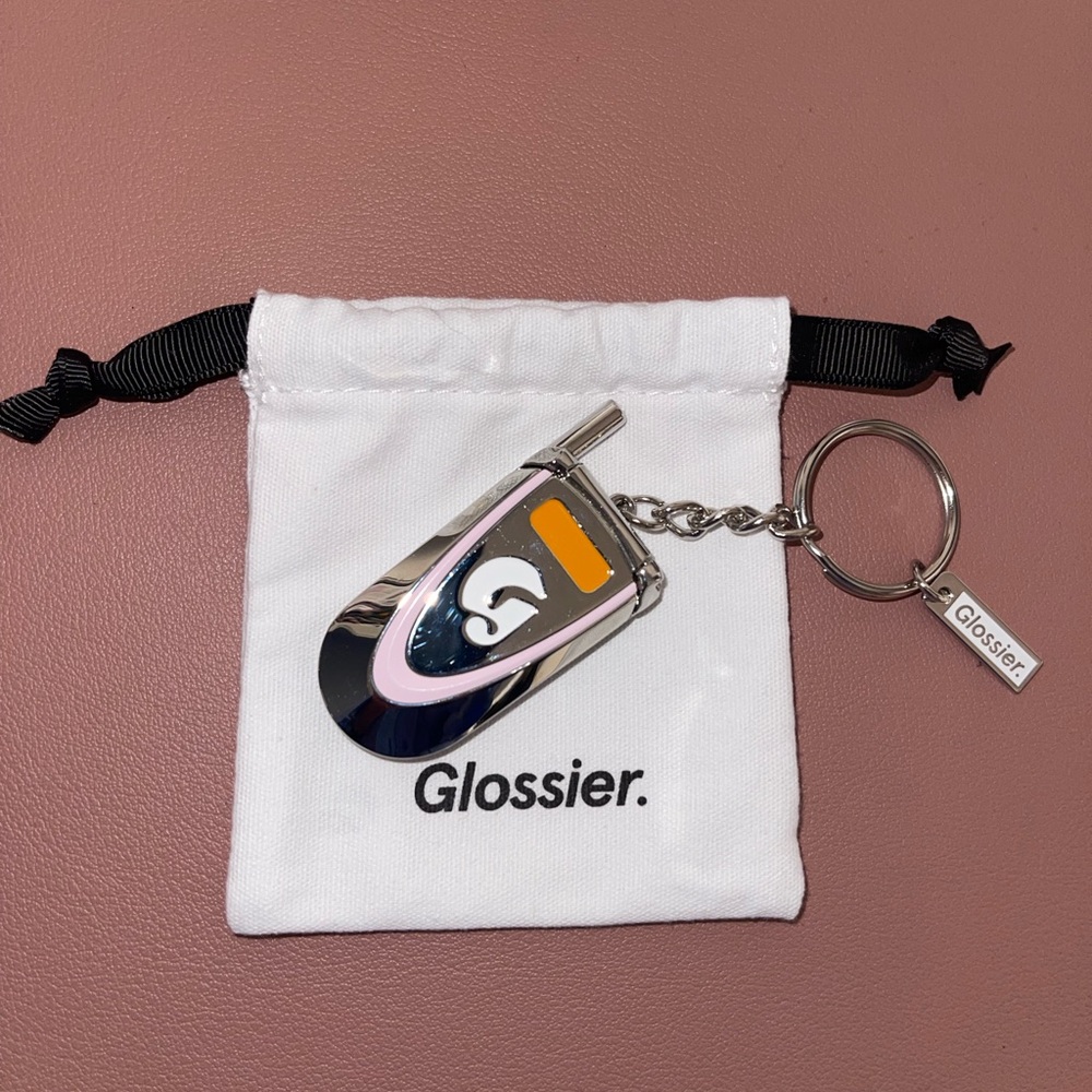 Glossier Cell Keychain